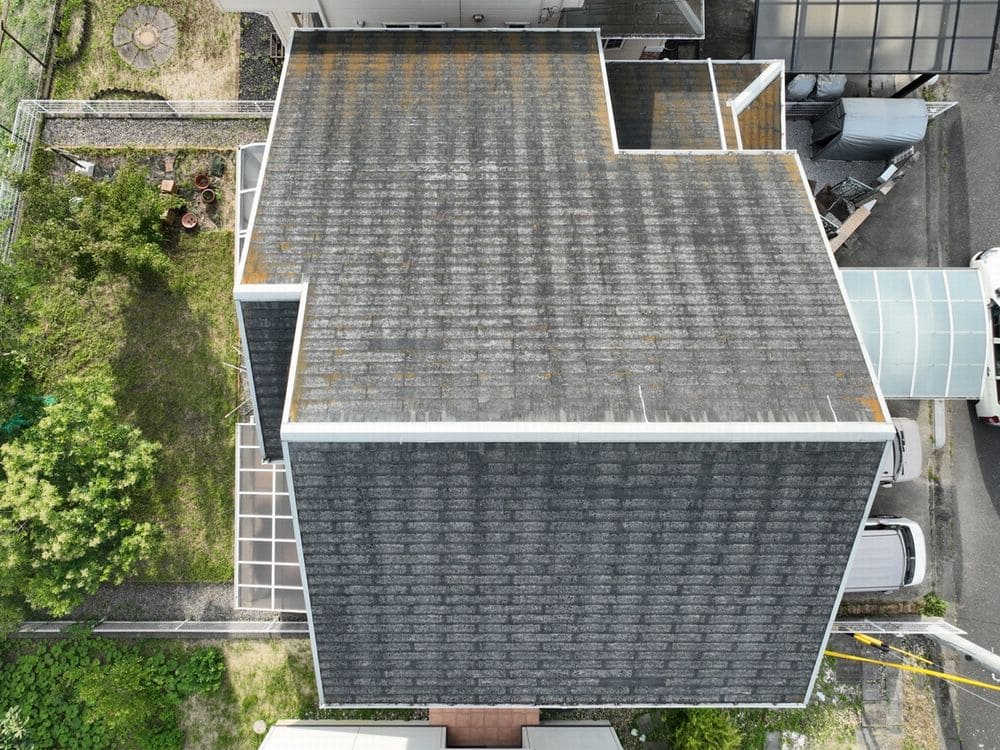 鈴鹿市_T様_施工前_屋根全体 鈴鹿市_ T様邸_屋根塗装_施工前③