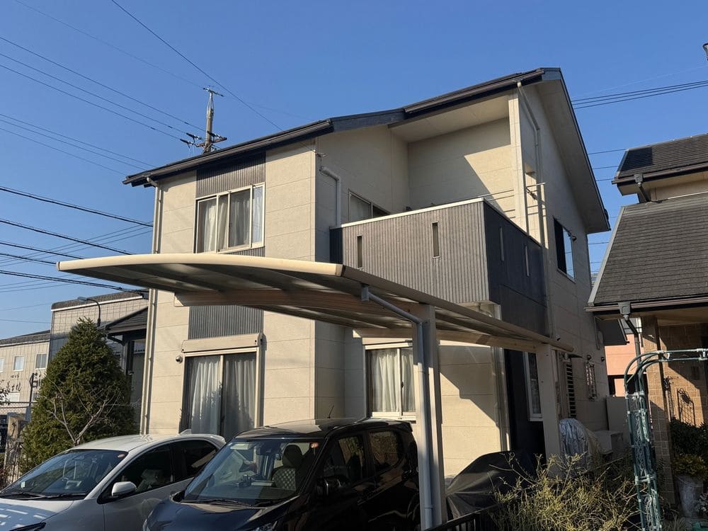 四日市市_S様_外壁全体2(施工前)