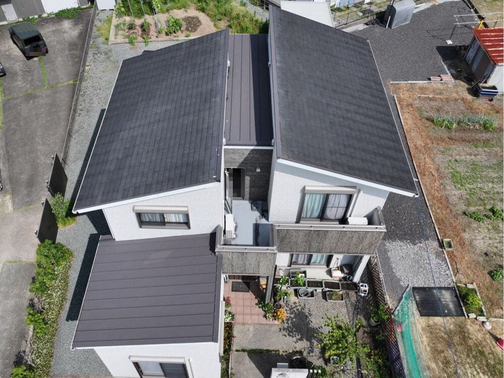 O様(津)屋根塗装_屋根全体_施工前 O様(津)屋根塗装_屋根全体_施工前