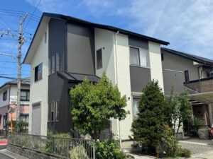 四日市市Ｓ様邸を外壁・屋根塗装した写真