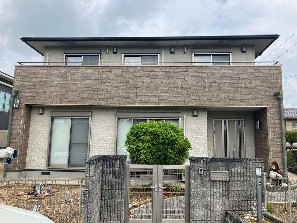 H様(伊賀市)施工前 伊賀市の外壁塗装、屋根塗装をリペイント匠が施工した写真